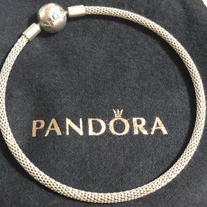 Authentic PANDORA Mesh Bangle
